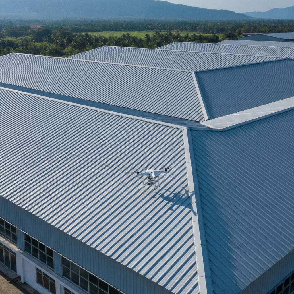 Peeking into Future Technology: How Thermal Drone Roof Audits Detect Leaks and Corrosion in Light Steel